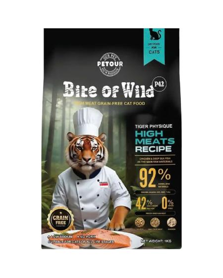 Hạt mèo bite of wild p42 mix topping mọi lứa tuổi 1kg 