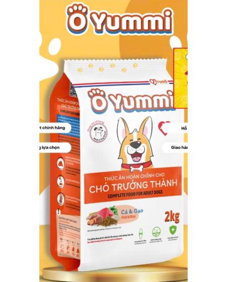 Hạt o yummi cá & gạo adult 2kg 