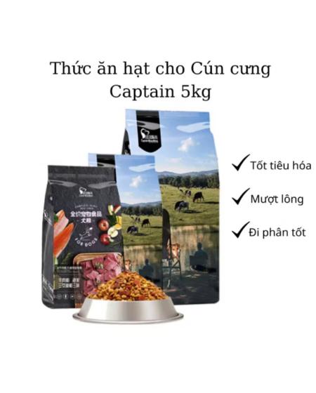 Hạt captain thịt bò .phô mai .cá hồi 5kg 