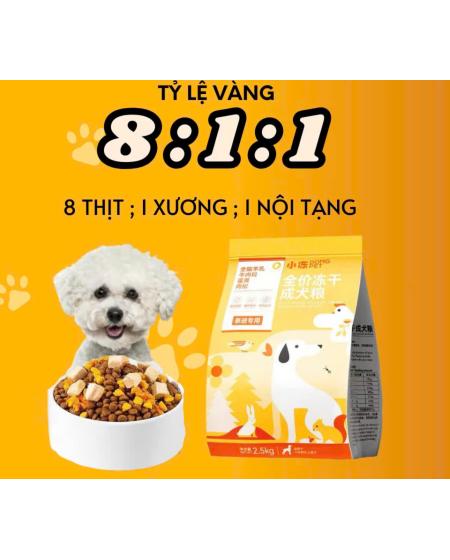 Hạt dong pet bichon lông trắng 2,5kg 