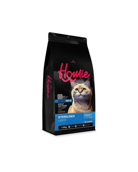 Hạt mèo homie thịt gà ( mèo triệt sản) 1,5kg