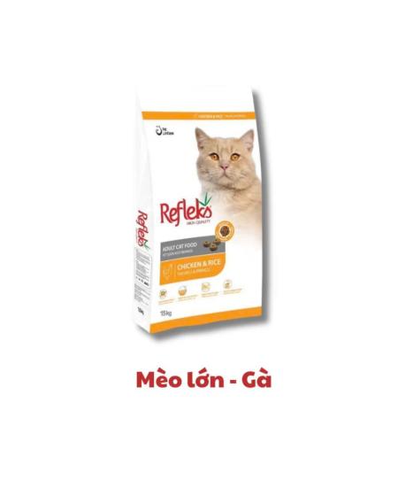 Hạt mèo REFLEX adult vị gà 2kg
