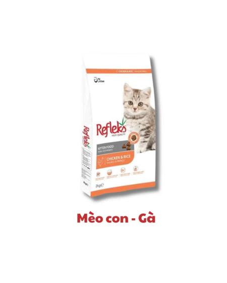 Hạt mèo REFLEX kitten vị gà 2kg 