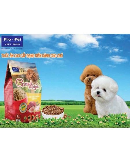 Hạt pro-pet Grand magic vị bò& gà& hải sản 1kg