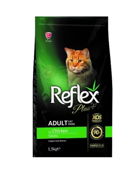 Hạt mèo REFLEX plus adult vị gà 1,5kg 