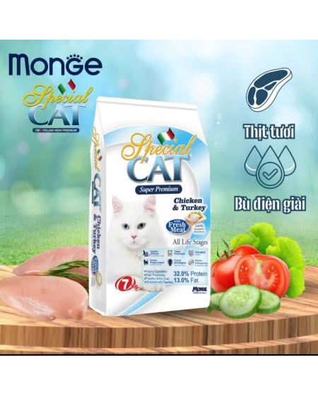 Hạt monge vị gà tây 1,5kg 