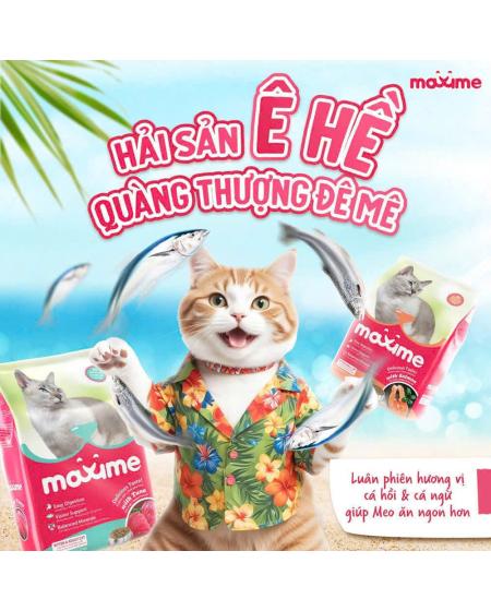 Hạt maxime mọi lứa tuổi vị cá hồi 1,2kg 