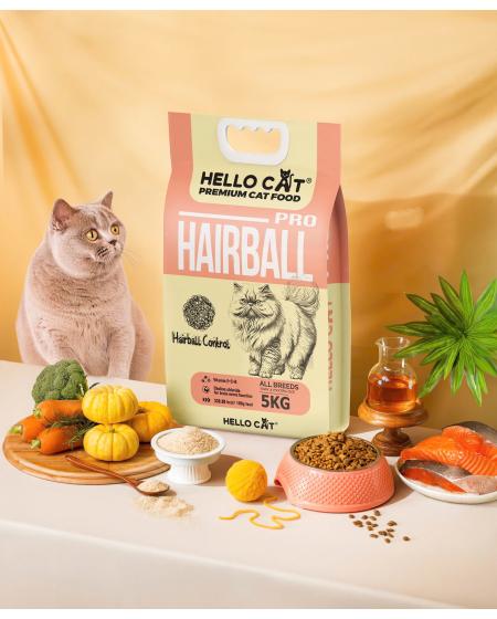 Hạt hello cat hairball pro 5kg 