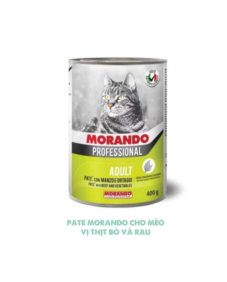 Pate morando vị bò rau củ 400g