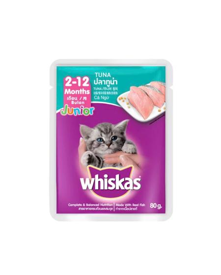 Pate whiskas mèo con vị cá 80g 