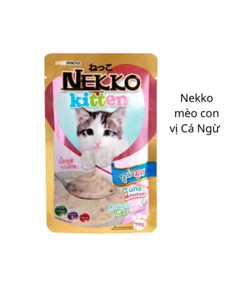 Pate nekko kitten vị cá ngừ  70g 