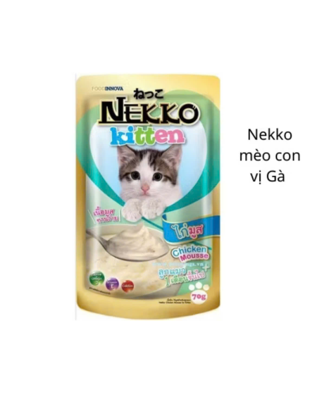 Pate nekko kitten vị gà 70g