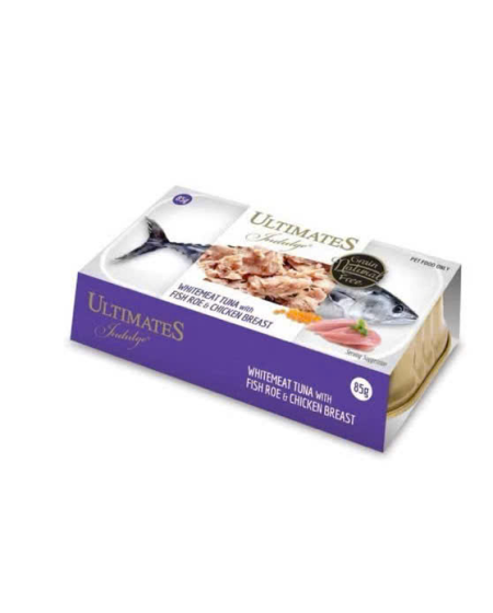 Pate ultimates vị cá ngừ trứng cá, gà 85g