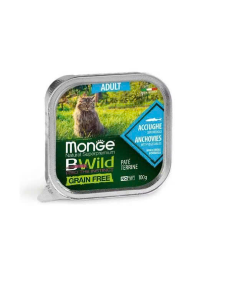 Pate monge cat acciughe 100g