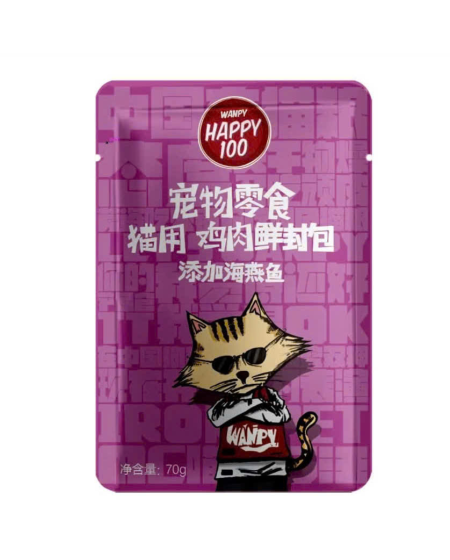 Pate happy gà và cá  70g 