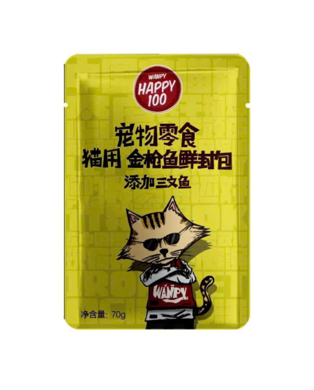 Pate happy cá ngừ và cá hồi 70g 