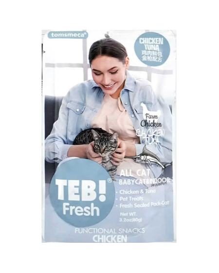 Pate teb thịt gà cá ngừ 80g