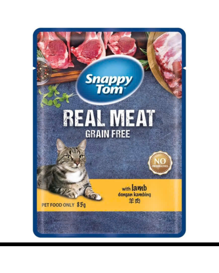 Pate snappy tom vị thịt cừu 85g