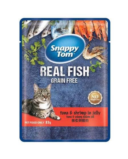 Pate snappy tom vị cá ngừ và tôm 85g