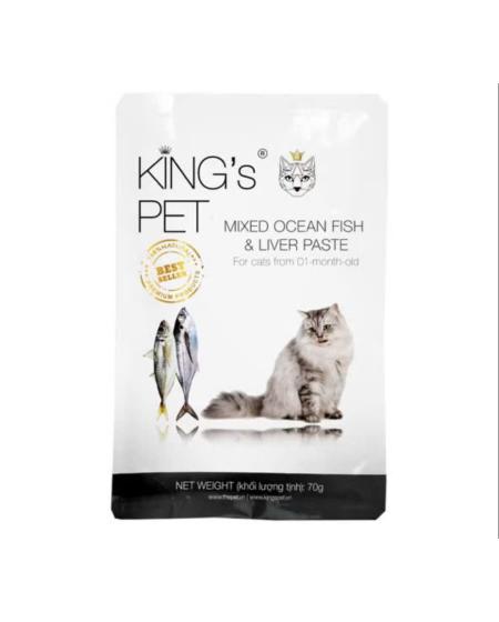 Pate king’s pet vị cá 70g 