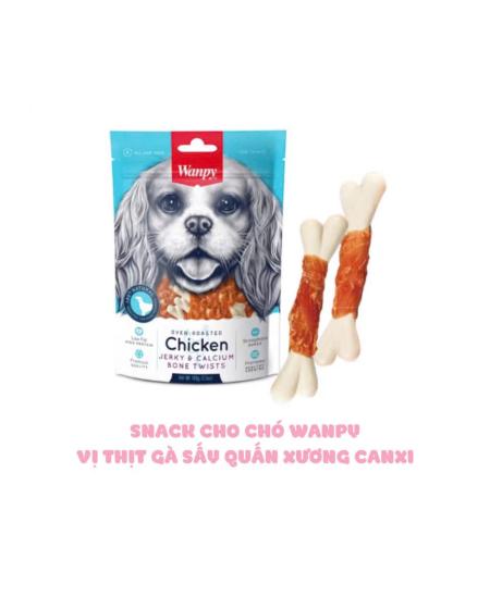 Wanpy gà sấy cuộn xương 100g