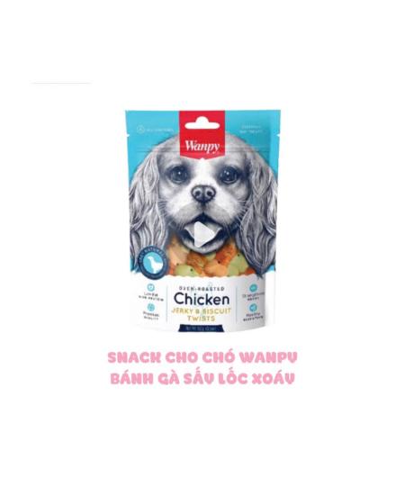 Wanpy gà sấy lốc xoáy 100g