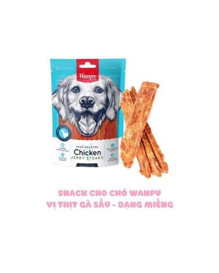 Wanpy gà sấy cuộn xương 100g