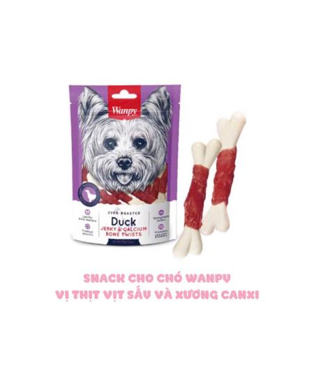 Wanpy thịt vịt cuộn xương 100g