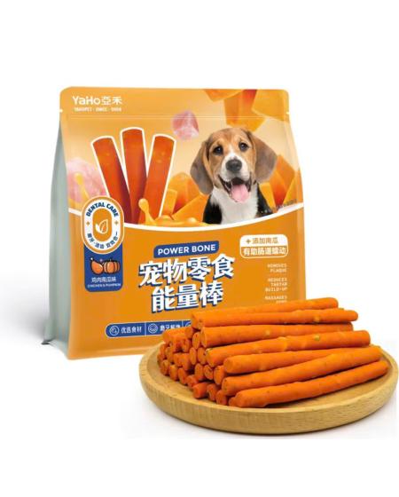 Que thưởng YAHO vị gà bí ngô 330g 
