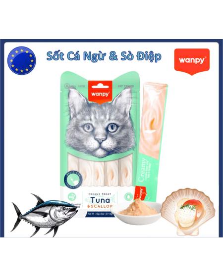 Súp thưởng wany cá ngừ, sò điệp 5x14g