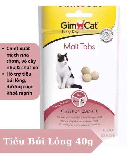 Gim cat viên hỗ trợ túi lông 40g