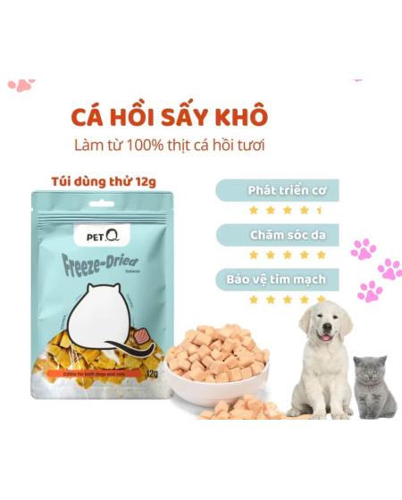 Cá hồi đông khô 18g 