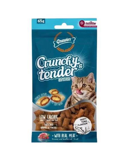 Bánh thưởng cho mèo gnawlers vị cá ngừ 65g 