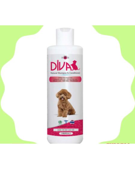 Sữa tắm Diva hồng dưỡng lông khử mùi 400ml 