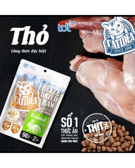 TA thịt thỏ sấy thăng hoa 100g