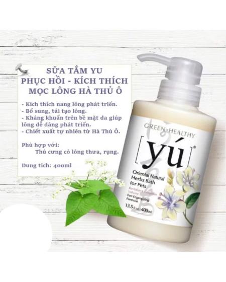 Sữa tắm yú hương hà thủ ô 400ml