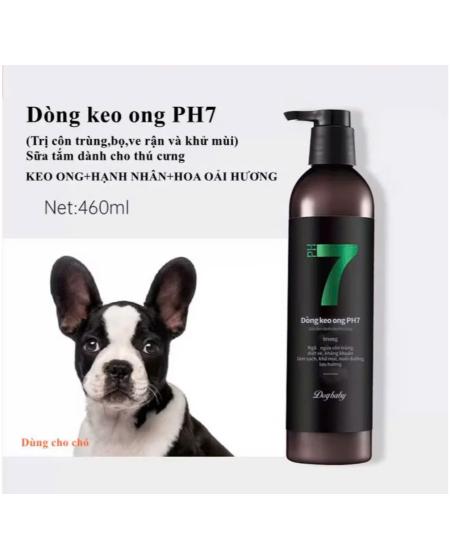 Sữa tắm keo ong PH7 trị con trùng bọ ve, rận 460ml