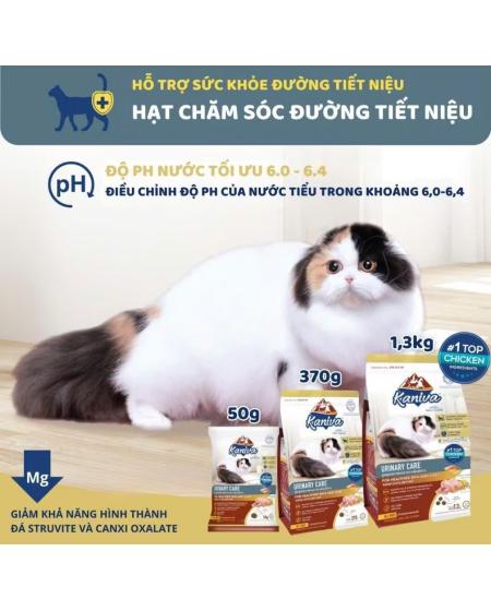 Hạt KANIVA cho mèo tiết niệu gà * gà tây 1.3kg
