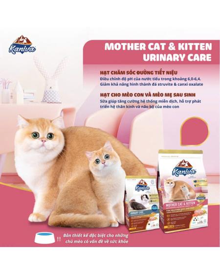 Hạt KANIVA cho mèo mother * kitten gà, cá hồi 1.3kg