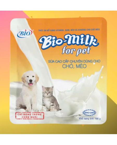 Sữa Biomilk cho chó, mèo 100g 