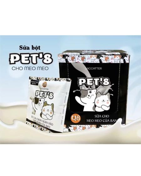 Sữa Pet Q8 mèo 100g 
