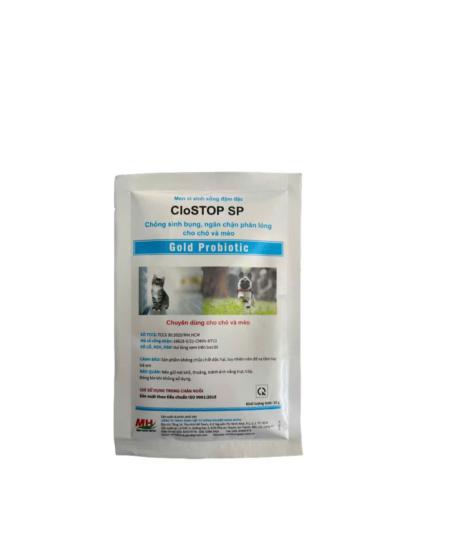 Men tiêu hoá Clostop cho chó, mèo 20g
