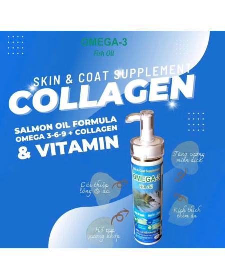 Touch coat dưỡng lông omega-3 collagen 150ml