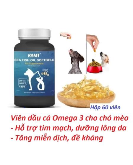 Dầu cá KAMT 60 viên