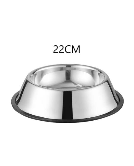 Bát inox trơn 22 cm