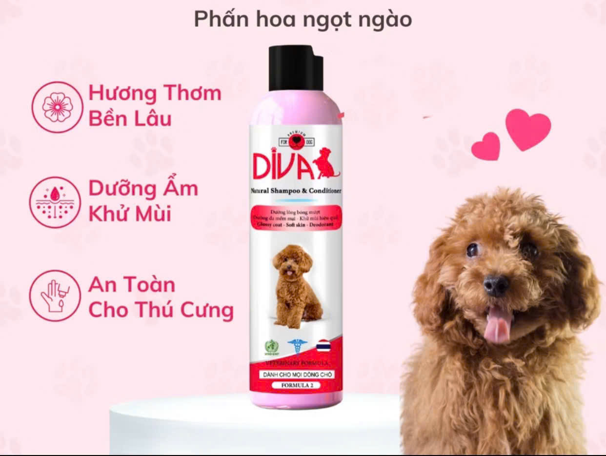 Sữa tắm cho chó mèo